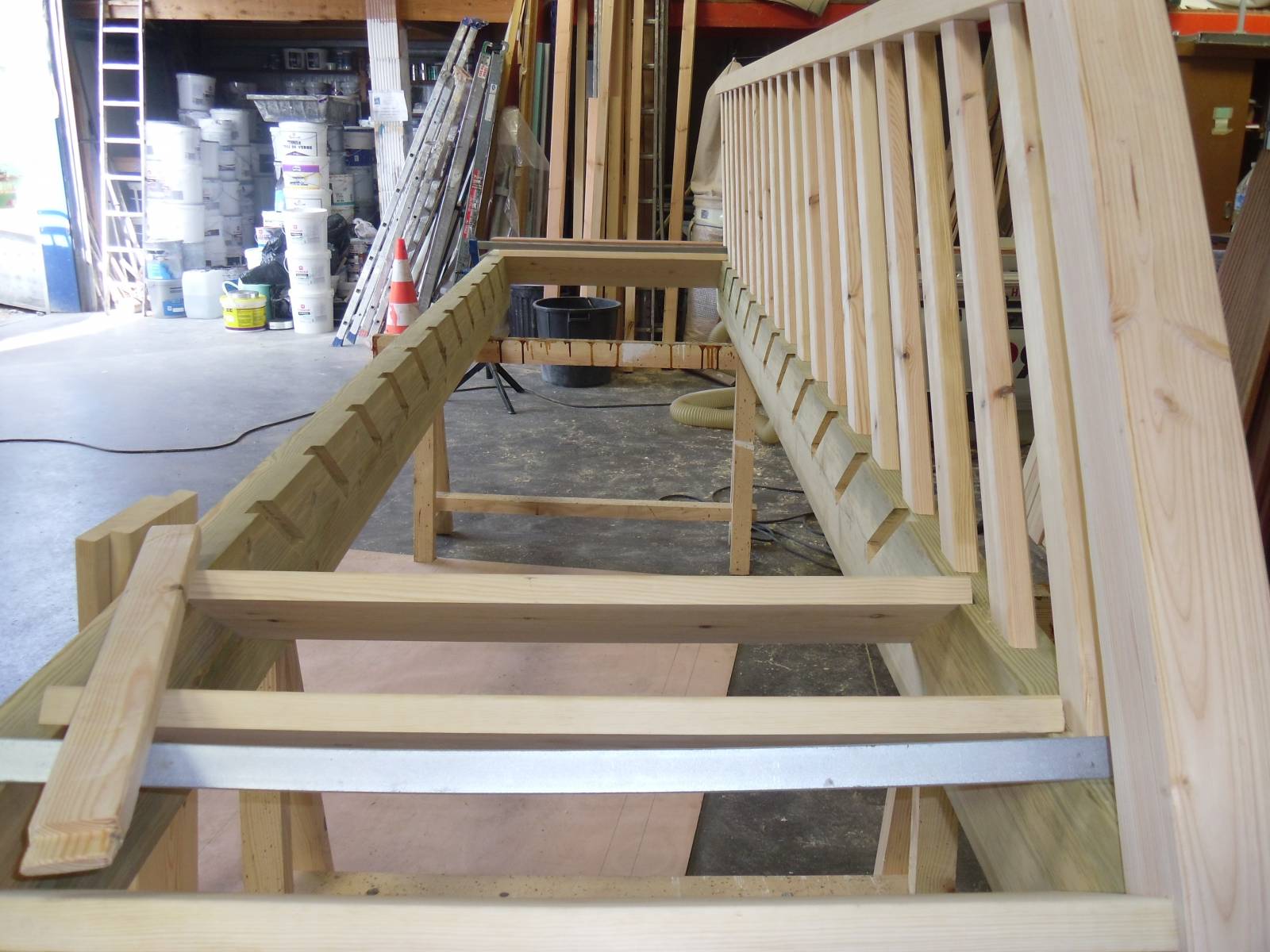 Fabriquer un escalier bois sur mesure proche Le Havre