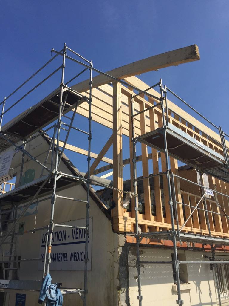 Fabriquer sa charpente bois proche Le havre