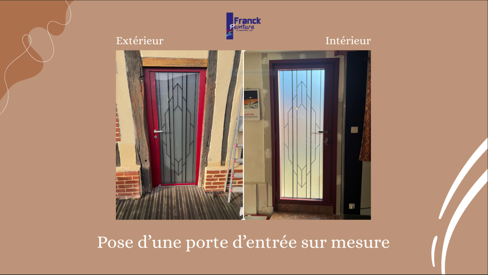 Installer une porte d'entrée sur mesure près du Havre 76