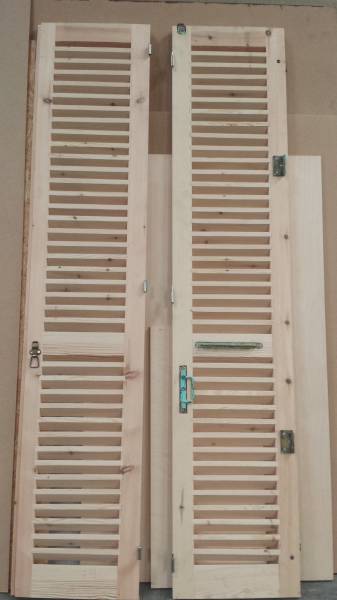 Fabriquer ses volets bois par un menuisier proche Le Havre 76