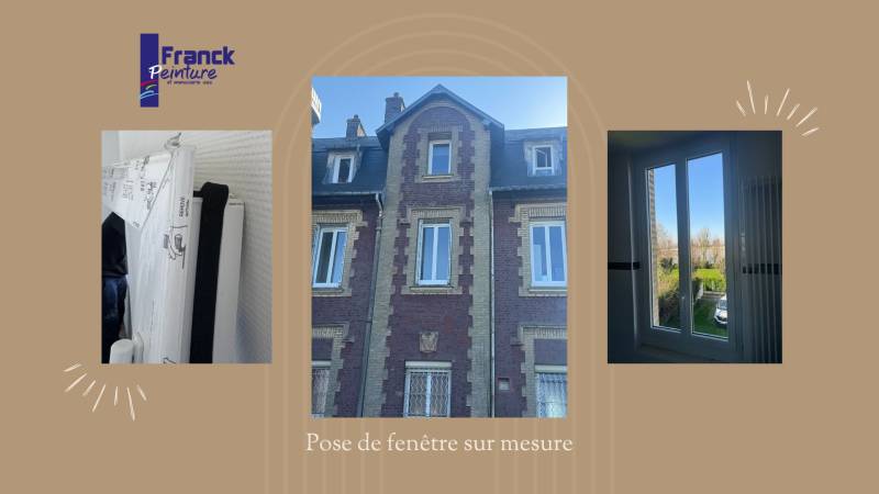 Pose de fenêtres sur mesure maison près du Havre 76