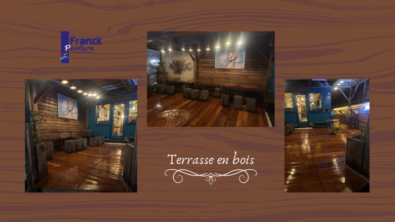 Création de terrasses en bois à Montivilliers (proche du Havre 76)