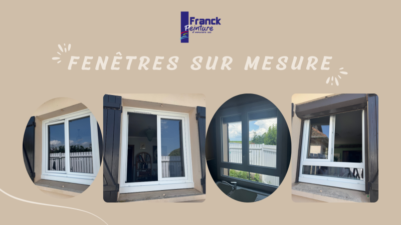 Pose de fenêtres sur mesure