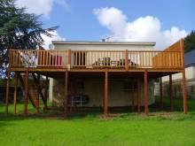 Poser sa terrasse en bois exotique par un artisan proche Sainte Adresse 76